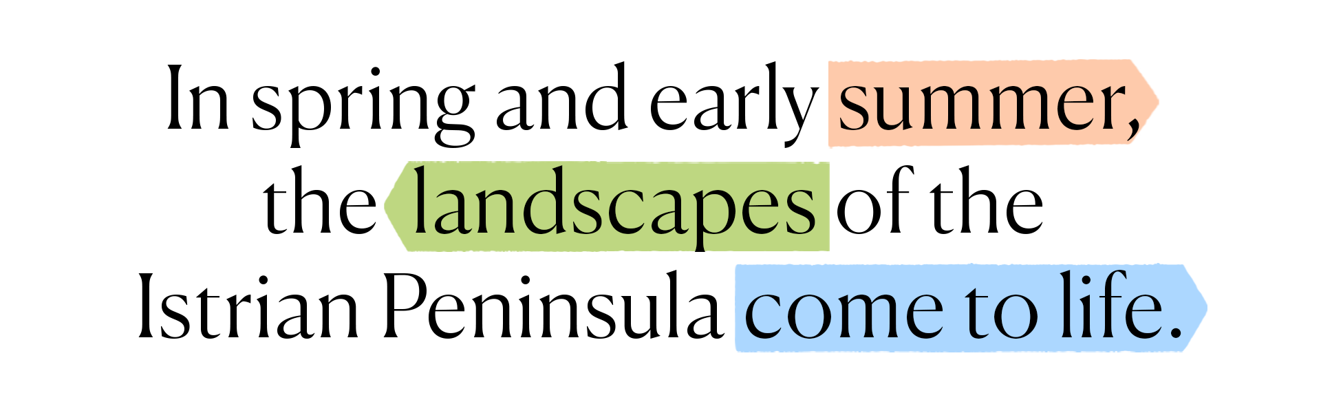 Spring istrian peninsula Spring istrian peninsula