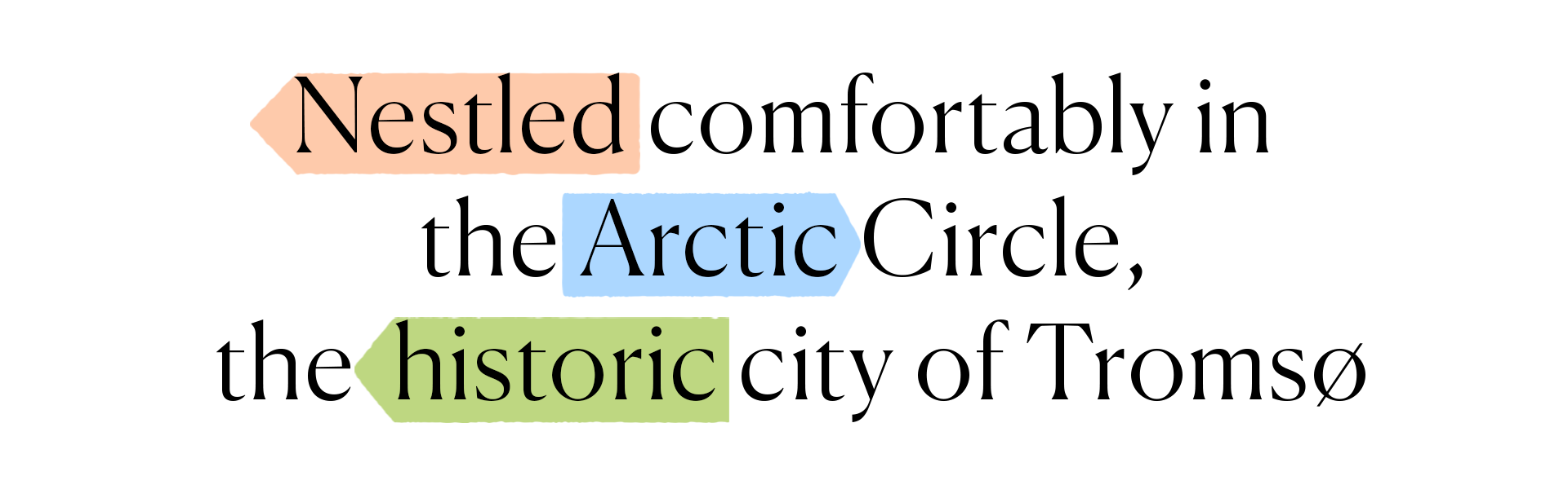 Tromsø Northern Lights Break Branded text: Tromsø Northern Lights Break